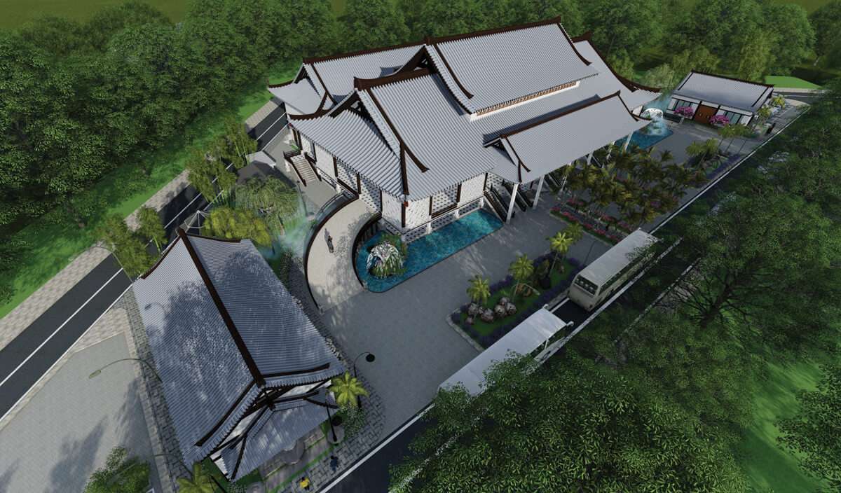Nhà hỏa táng công nghệ Thụy Điển tại Sala Garden