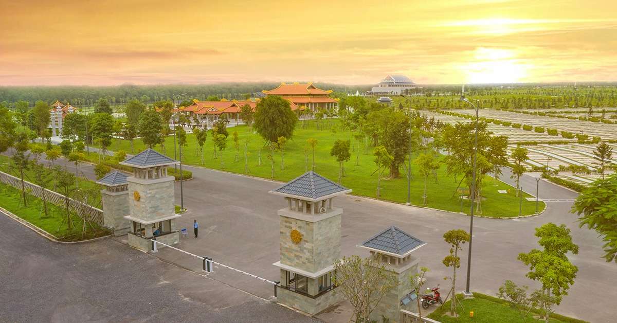 Tịnh xá Sala linh thiêng tại Hoa viên Sala Garden